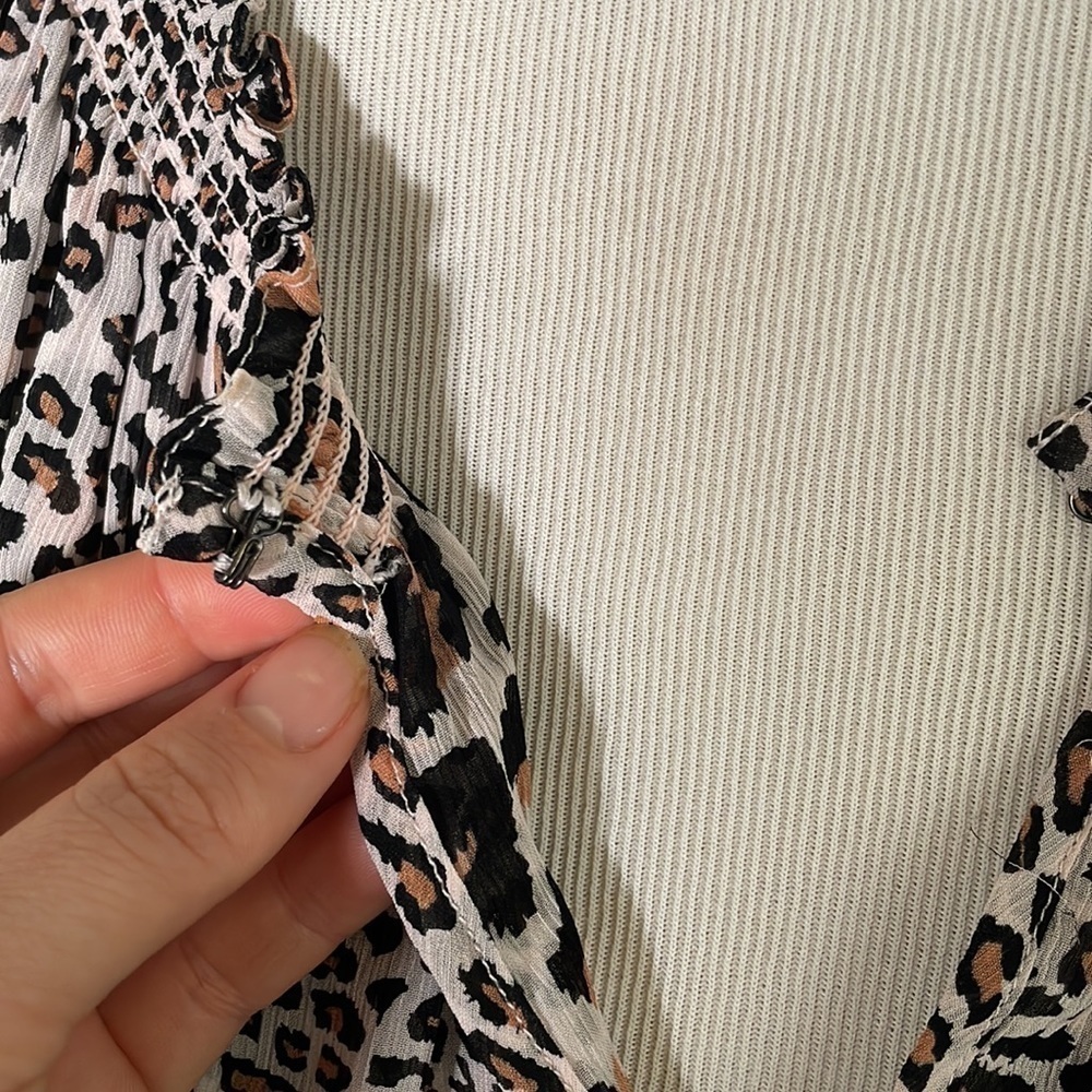 Scotch and Soda animal print chiffon blouse - Picture 5 of 10